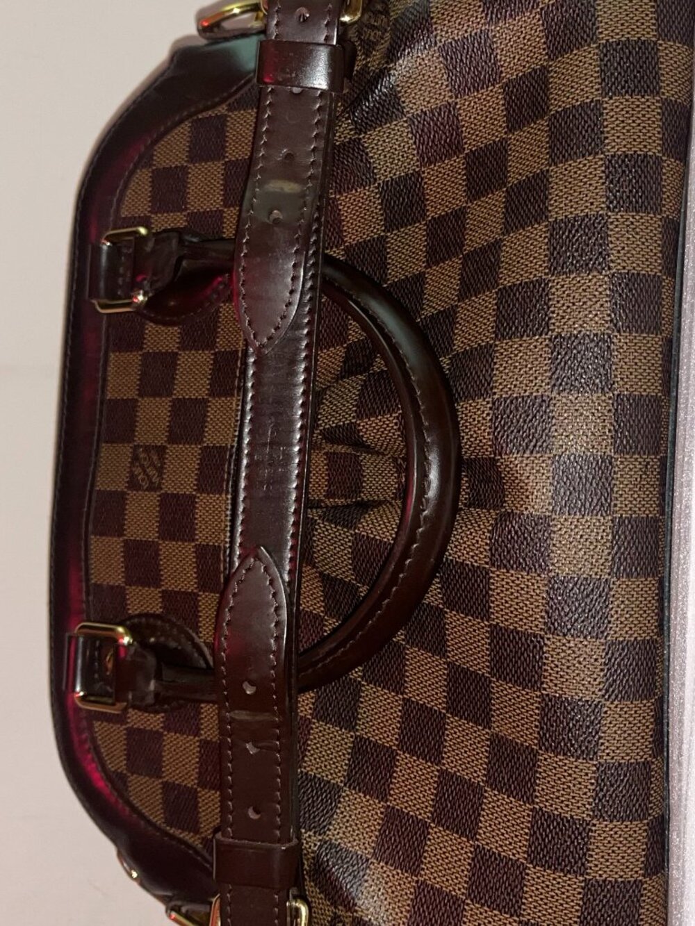 MARKET RARE AUTHENTIC Louis Vuitton Damier Ebene Trevi Pm